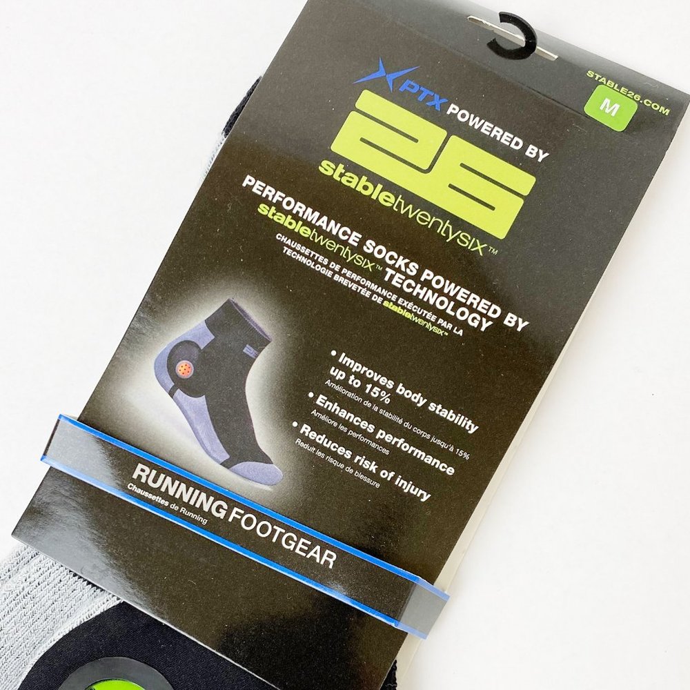 Stable 26 Men's Running Socks Size M 8 - 9.5 NEW